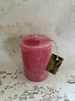 Wild Rhubarb Pillar Candle