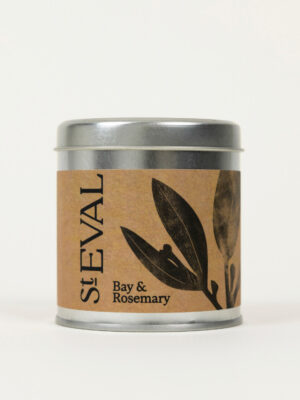 St Eval Tin Candle