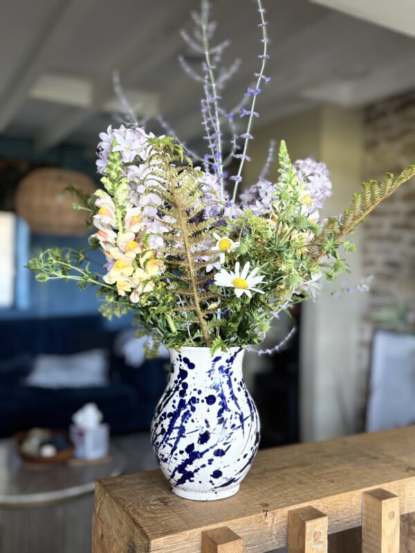 Blue Jaspe Vase