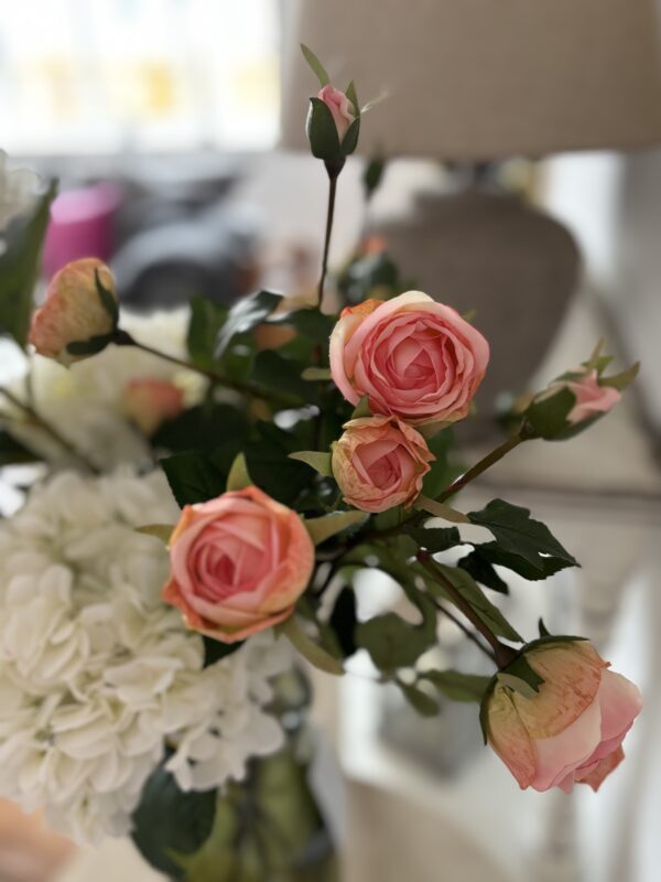 Faux Rose spray