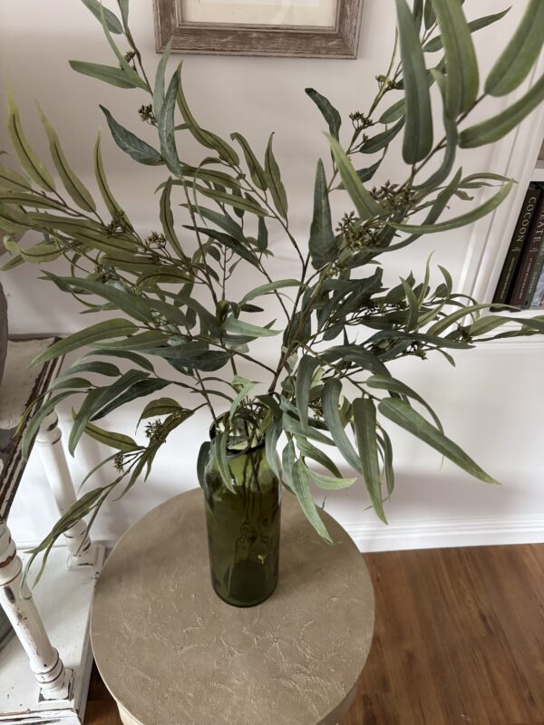 Faux long leaf eucalyptus stem