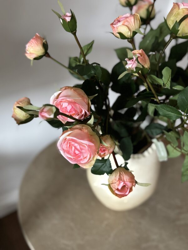 Faux rose spray