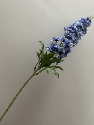 Faux Blue Delphinium Stem
