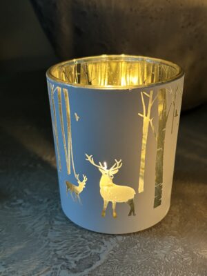 Reindeer tealight holder